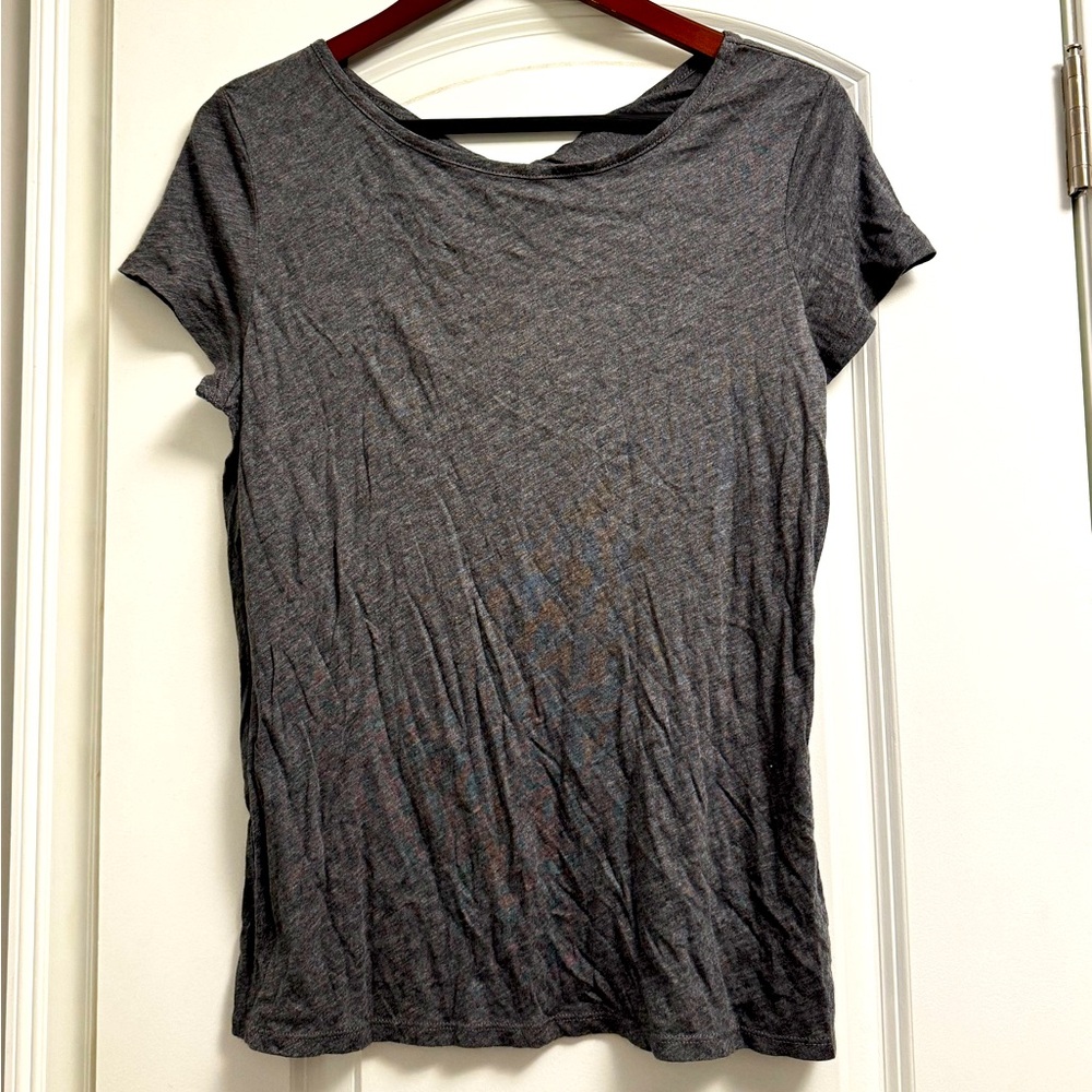 GAP Factory Gray Short Sleeve Tee